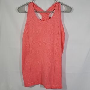 Moving Comfort Salmon Running Athletic Tank Top Large